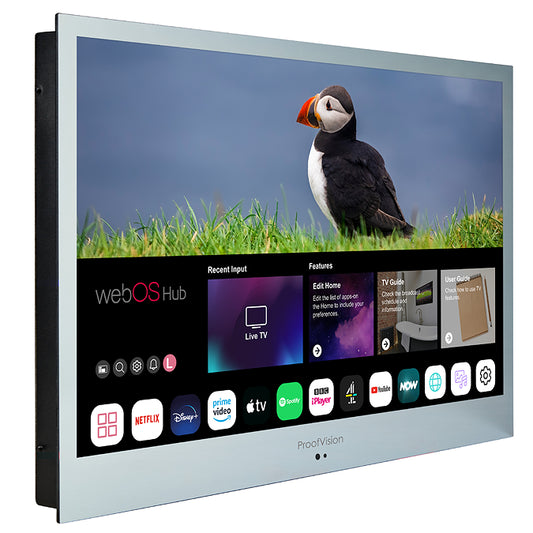 ProofVision 43-Zoll-Smart-TV für Badezimmer und Dusche